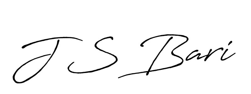 Use a signature maker to create a handwritten signature online. With this signature software, you can design (Antro_Vectra_Bolder) your own signature for name J S Bari. J S Bari signature style 7 images and pictures png