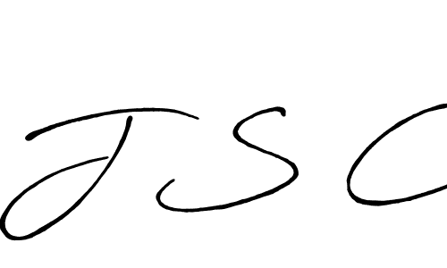 How to make J S C name signature. Use Antro_Vectra_Bolder style for creating short signs online. This is the latest handwritten sign. J S C signature style 7 images and pictures png