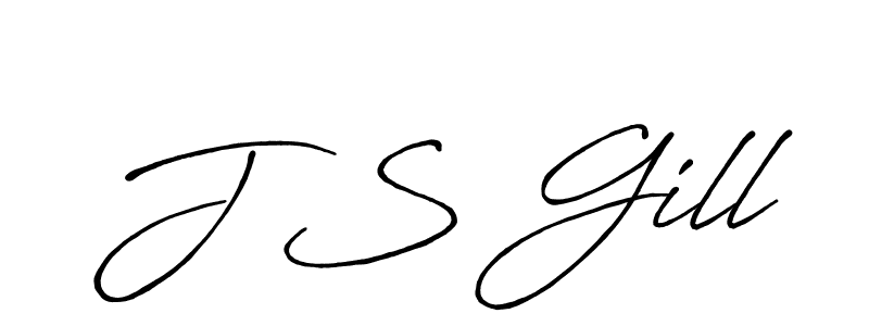 How to Draw J S Gill signature style? Antro_Vectra_Bolder is a latest design signature styles for name J S Gill. J S Gill signature style 7 images and pictures png