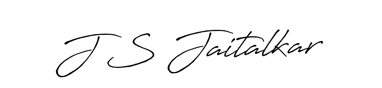 Also we have J S Jaitalkar name is the best signature style. Create professional handwritten signature collection using Antro_Vectra_Bolder autograph style. J S Jaitalkar signature style 7 images and pictures png