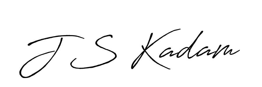 Antro_Vectra_Bolder is a professional signature style that is perfect for those who want to add a touch of class to their signature. It is also a great choice for those who want to make their signature more unique. Get J S Kadam name to fancy signature for free. J S Kadam signature style 7 images and pictures png