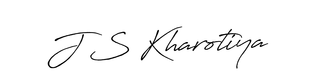 Make a beautiful signature design for name J S Kharotiya. Use this online signature maker to create a handwritten signature for free. J S Kharotiya signature style 7 images and pictures png