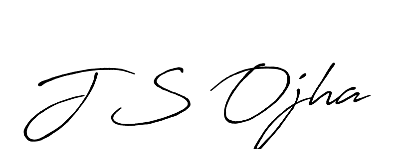 Make a beautiful signature design for name J S Ojha. Use this online signature maker to create a handwritten signature for free. J S Ojha signature style 7 images and pictures png