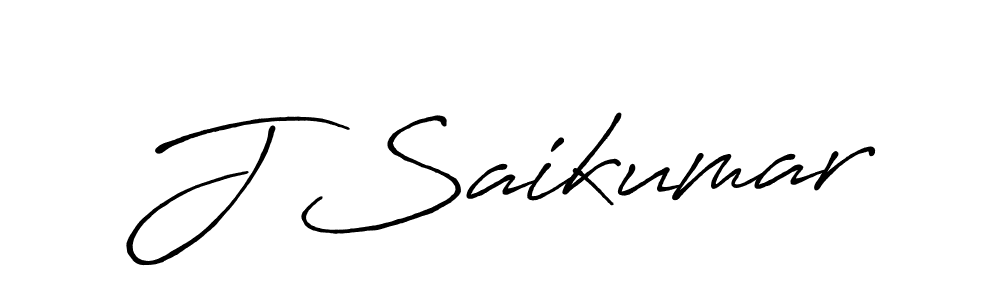 Make a beautiful signature design for name J Saikumar. Use this online signature maker to create a handwritten signature for free. J Saikumar signature style 7 images and pictures png