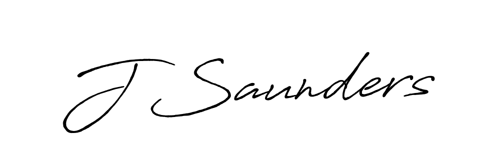 Also we have J Saunders name is the best signature style. Create professional handwritten signature collection using Antro_Vectra_Bolder autograph style. J Saunders signature style 7 images and pictures png