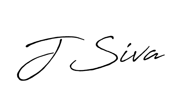 Design your own signature with our free online signature maker. With this signature software, you can create a handwritten (Antro_Vectra_Bolder) signature for name J Siva. J Siva signature style 7 images and pictures png