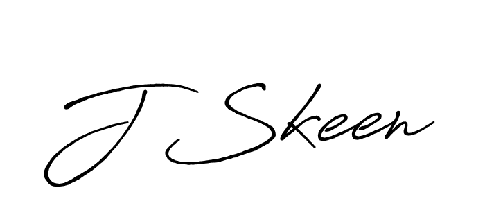 Also we have J Skeen name is the best signature style. Create professional handwritten signature collection using Antro_Vectra_Bolder autograph style. J Skeen signature style 7 images and pictures png