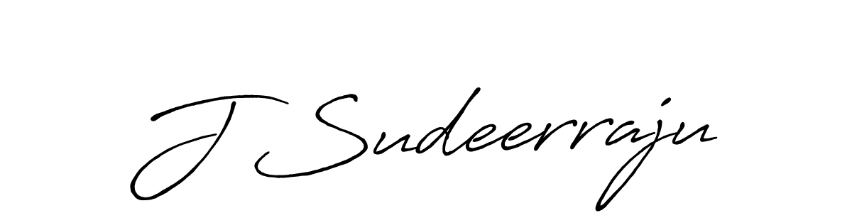This is the best signature style for the J Sudeerraju name. Also you like these signature font (Antro_Vectra_Bolder). Mix name signature. J Sudeerraju signature style 7 images and pictures png