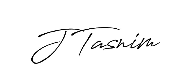 Also we have J Tasnim name is the best signature style. Create professional handwritten signature collection using Antro_Vectra_Bolder autograph style. J Tasnim signature style 7 images and pictures png