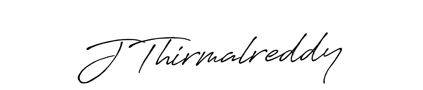 You can use this online signature creator to create a handwritten signature for the name J Thirmalreddy. This is the best online autograph maker. J Thirmalreddy signature style 7 images and pictures png