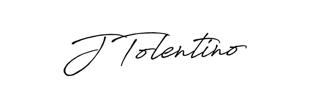 Use a signature maker to create a handwritten signature online. With this signature software, you can design (Antro_Vectra_Bolder) your own signature for name J Tolentino. J Tolentino signature style 7 images and pictures png