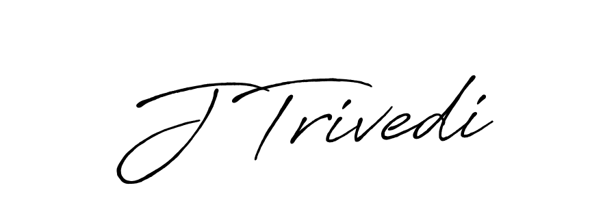 Use a signature maker to create a handwritten signature online. With this signature software, you can design (Antro_Vectra_Bolder) your own signature for name J Trivedi. J Trivedi signature style 7 images and pictures png