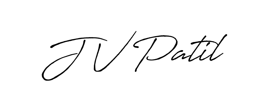 Here are the top 10 professional signature styles for the name J V Patil. These are the best autograph styles you can use for your name. J V Patil signature style 7 images and pictures png