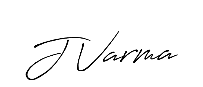 J Varma stylish signature style. Best Handwritten Sign (Antro_Vectra_Bolder) for my name. Handwritten Signature Collection Ideas for my name J Varma. J Varma signature style 7 images and pictures png