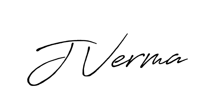 J Verma stylish signature style. Best Handwritten Sign (Antro_Vectra_Bolder) for my name. Handwritten Signature Collection Ideas for my name J Verma. J Verma signature style 7 images and pictures png