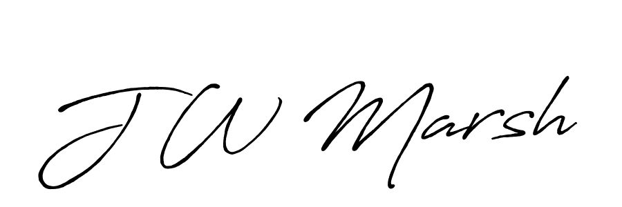 Once you've used our free online signature maker to create your best signature Antro_Vectra_Bolder style, it's time to enjoy all of the benefits that J W Marsh name signing documents. J W Marsh signature style 7 images and pictures png