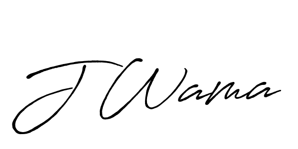 How to Draw J Wama signature style? Antro_Vectra_Bolder is a latest design signature styles for name J Wama. J Wama signature style 7 images and pictures png