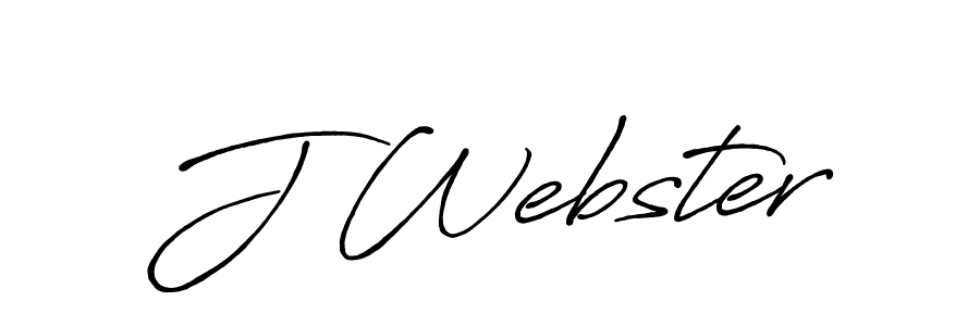 J Webster stylish signature style. Best Handwritten Sign (Antro_Vectra_Bolder) for my name. Handwritten Signature Collection Ideas for my name J Webster. J Webster signature style 7 images and pictures png
