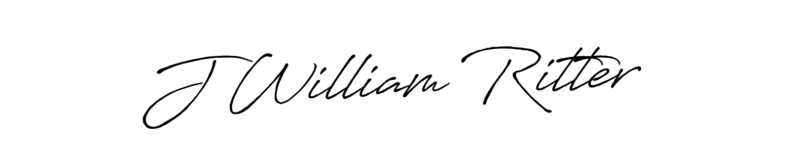 Once you've used our free online signature maker to create your best signature Antro_Vectra_Bolder style, it's time to enjoy all of the benefits that J William Ritter name signing documents. J William Ritter signature style 7 images and pictures png