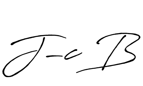 Also You can easily find your signature by using the search form. We will create J-c B name handwritten signature images for you free of cost using Antro_Vectra_Bolder sign style. J-c B signature style 7 images and pictures png