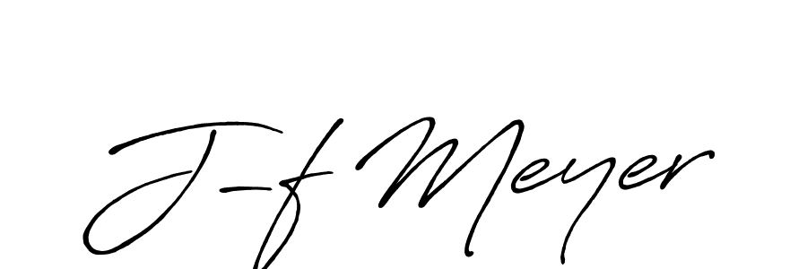 Also we have J-f Meyer name is the best signature style. Create professional handwritten signature collection using Antro_Vectra_Bolder autograph style. J-f Meyer signature style 7 images and pictures png