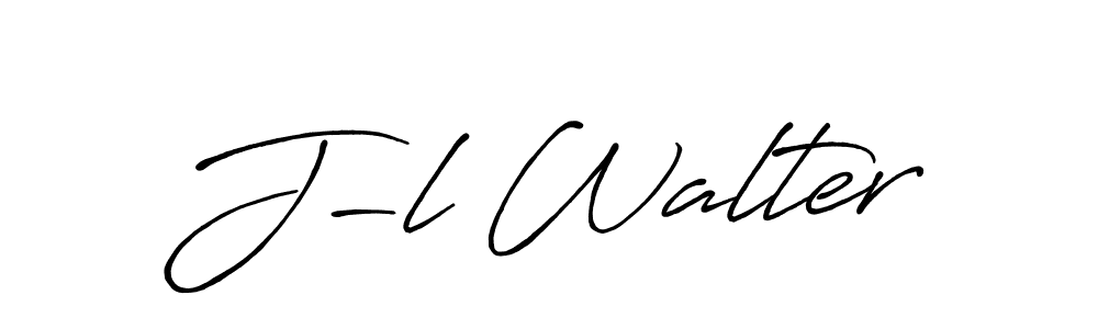 Also we have J-l Walter name is the best signature style. Create professional handwritten signature collection using Antro_Vectra_Bolder autograph style. J-l Walter signature style 7 images and pictures png