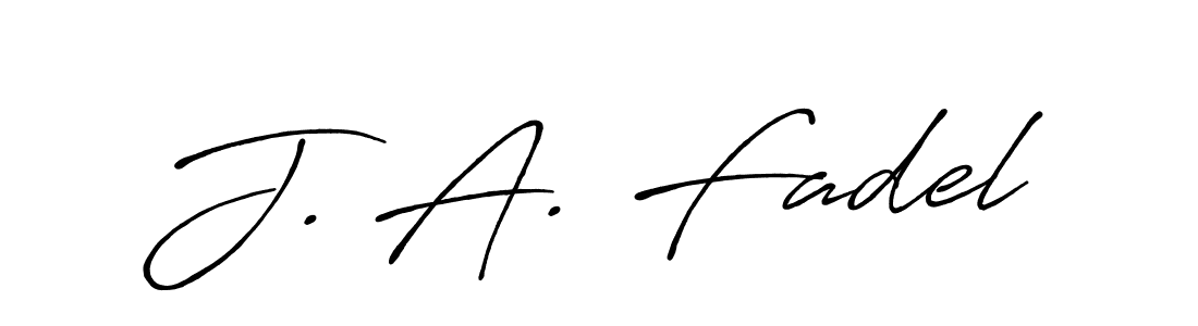 You should practise on your own different ways (Antro_Vectra_Bolder) to write your name (J. A. Fadel) in signature. don't let someone else do it for you. J. A. Fadel signature style 7 images and pictures png