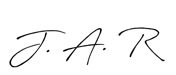 The best way (Antro_Vectra_Bolder) to make a short signature is to pick only two or three words in your name. The name J. A. R include a total of six letters. For converting this name. J. A. R signature style 7 images and pictures png