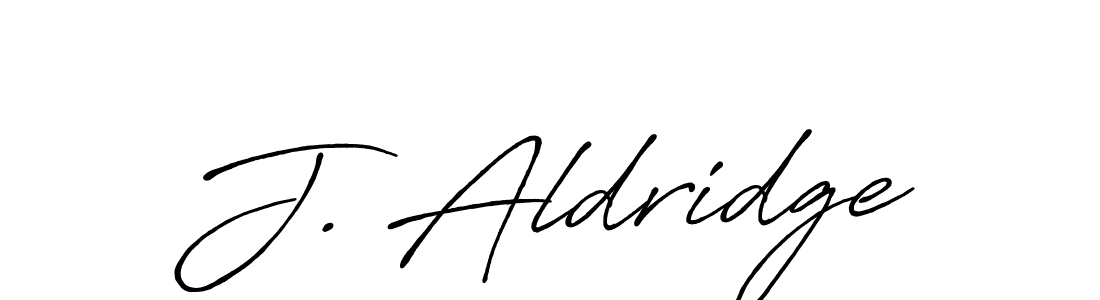 How to make J. Aldridge signature? Antro_Vectra_Bolder is a professional autograph style. Create handwritten signature for J. Aldridge name. J. Aldridge signature style 7 images and pictures png