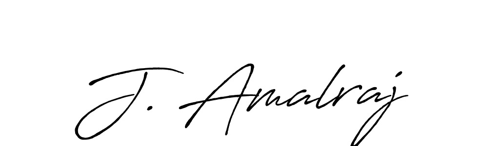 You should practise on your own different ways (Antro_Vectra_Bolder) to write your name (J. Amalraj) in signature. don't let someone else do it for you. J. Amalraj signature style 7 images and pictures png