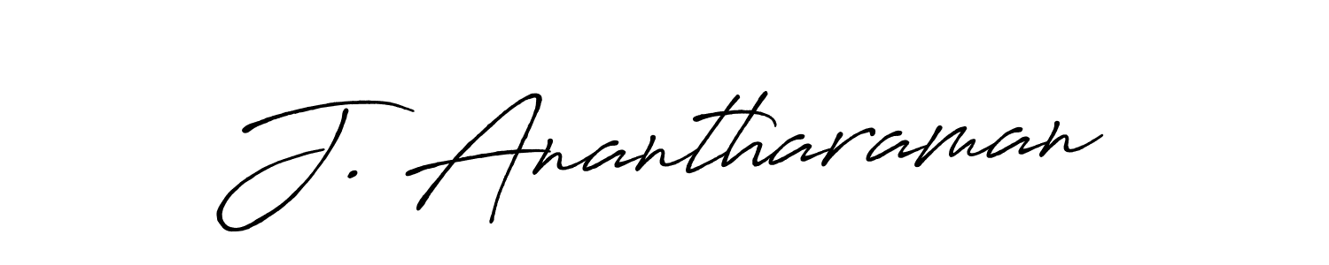 You should practise on your own different ways (Antro_Vectra_Bolder) to write your name (J. Anantharaman) in signature. don't let someone else do it for you. J. Anantharaman signature style 7 images and pictures png