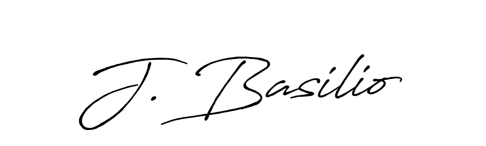 Similarly Antro_Vectra_Bolder is the best handwritten signature design. Signature creator online .You can use it as an online autograph creator for name J. Basilio. J. Basilio signature style 7 images and pictures png