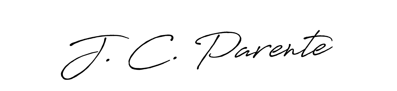 Once you've used our free online signature maker to create your best signature Antro_Vectra_Bolder style, it's time to enjoy all of the benefits that J. C. Parente name signing documents. J. C. Parente signature style 7 images and pictures png