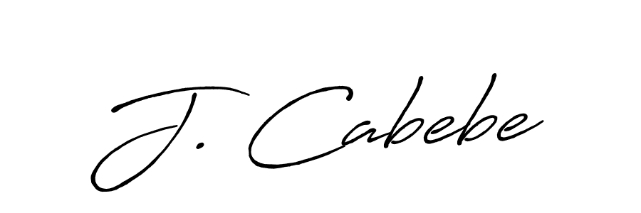 Antro_Vectra_Bolder is a professional signature style that is perfect for those who want to add a touch of class to their signature. It is also a great choice for those who want to make their signature more unique. Get J. Cabebe name to fancy signature for free. J. Cabebe signature style 7 images and pictures png