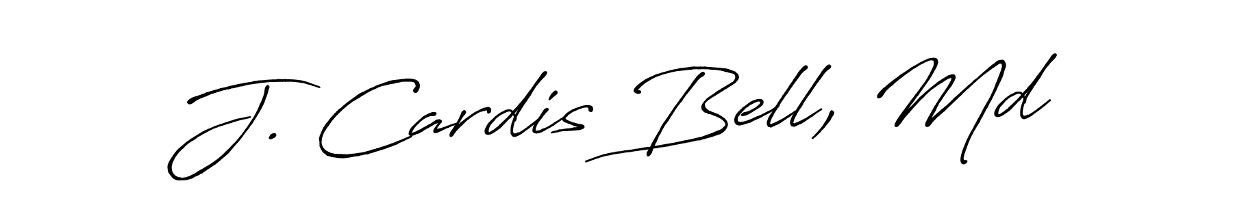 Use a signature maker to create a handwritten signature online. With this signature software, you can design (Antro_Vectra_Bolder) your own signature for name J. Cardis Bell, Md. J. Cardis Bell, Md signature style 7 images and pictures png