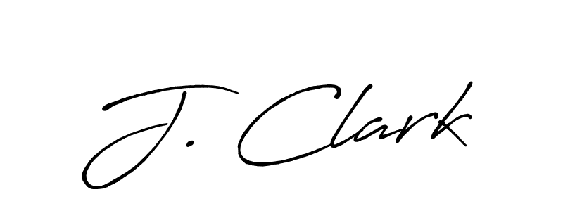 if you are searching for the best signature style for your name J. Clark. so please give up your signature search. here we have designed multiple signature styles  using Antro_Vectra_Bolder. J. Clark signature style 7 images and pictures png