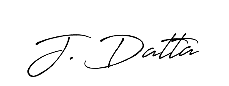Use a signature maker to create a handwritten signature online. With this signature software, you can design (Antro_Vectra_Bolder) your own signature for name J. Datta. J. Datta signature style 7 images and pictures png