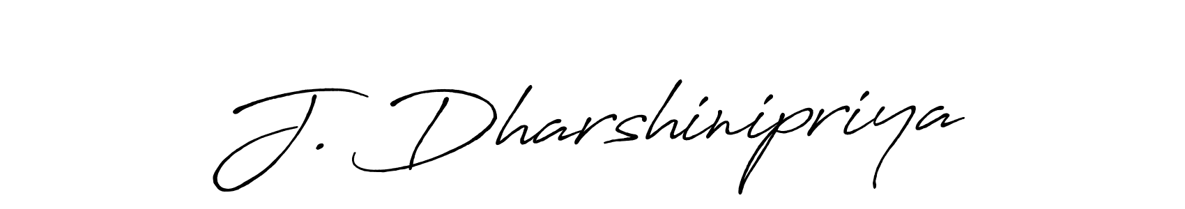 if you are searching for the best signature style for your name J. Dharshinipriya. so please give up your signature search. here we have designed multiple signature styles  using Antro_Vectra_Bolder. J. Dharshinipriya signature style 7 images and pictures png