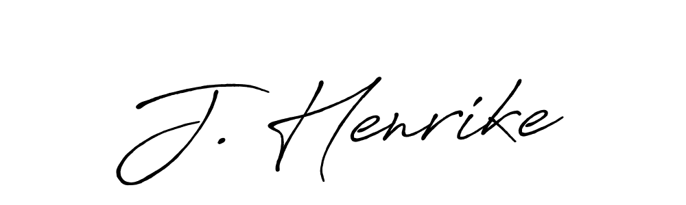 if you are searching for the best signature style for your name J. Henrike. so please give up your signature search. here we have designed multiple signature styles  using Antro_Vectra_Bolder. J. Henrike signature style 7 images and pictures png