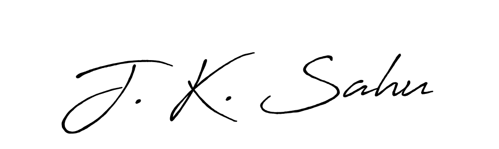 Also we have J. K. Sahu name is the best signature style. Create professional handwritten signature collection using Antro_Vectra_Bolder autograph style. J. K. Sahu signature style 7 images and pictures png