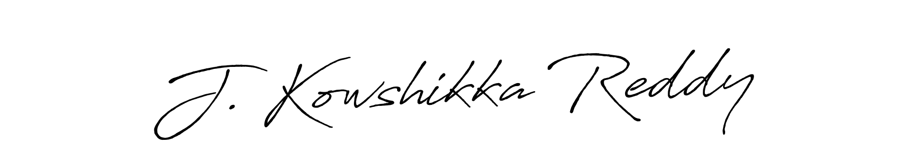 It looks lik you need a new signature style for name J. Kowshikka Reddy. Design unique handwritten (Antro_Vectra_Bolder) signature with our free signature maker in just a few clicks. J. Kowshikka Reddy signature style 7 images and pictures png