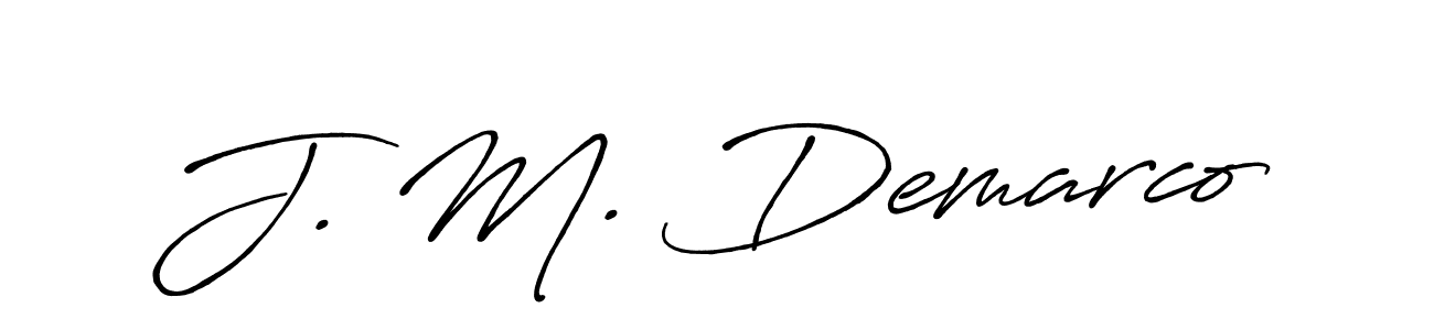 Similarly Antro_Vectra_Bolder is the best handwritten signature design. Signature creator online .You can use it as an online autograph creator for name J. M. Demarco. J. M. Demarco signature style 7 images and pictures png