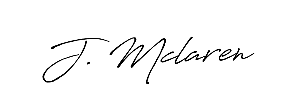 Also we have J. Mclaren name is the best signature style. Create professional handwritten signature collection using Antro_Vectra_Bolder autograph style. J. Mclaren signature style 7 images and pictures png