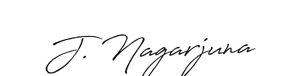 How to Draw J. Nagarjuna signature style? Antro_Vectra_Bolder is a latest design signature styles for name J. Nagarjuna. J. Nagarjuna signature style 7 images and pictures png