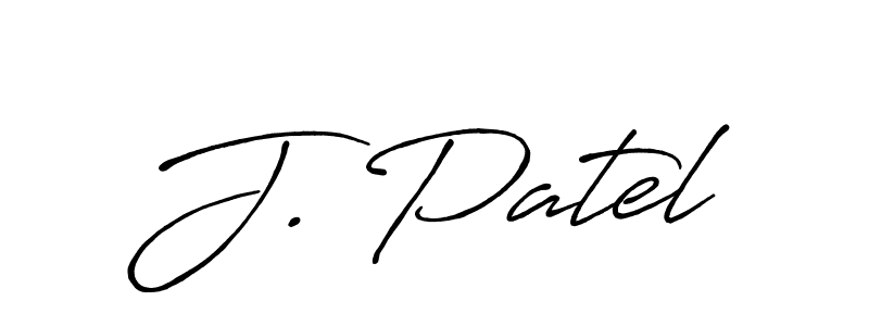 Make a beautiful signature design for name J. Patel. Use this online signature maker to create a handwritten signature for free. J. Patel signature style 7 images and pictures png