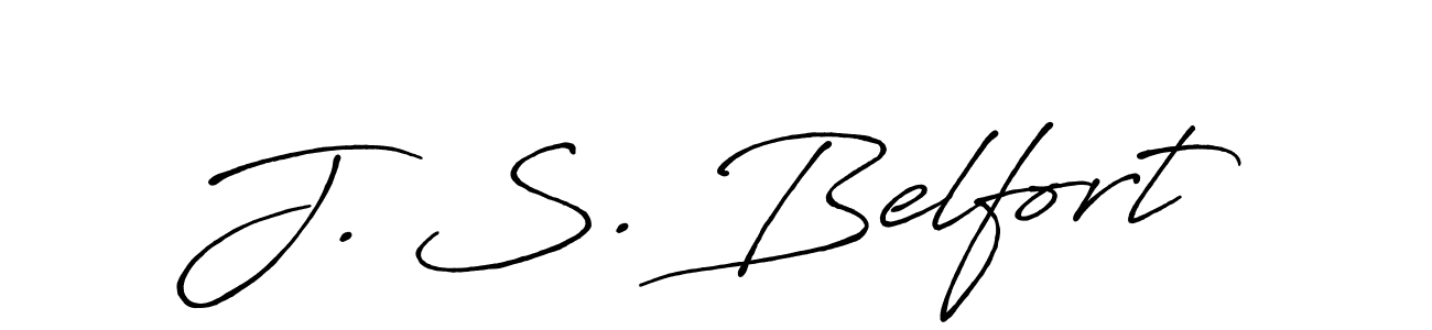 if you are searching for the best signature style for your name J. S. Belfort. so please give up your signature search. here we have designed multiple signature styles  using Antro_Vectra_Bolder. J. S. Belfort signature style 7 images and pictures png