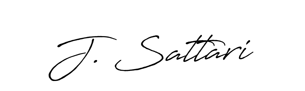 This is the best signature style for the J. Sattari name. Also you like these signature font (Antro_Vectra_Bolder). Mix name signature. J. Sattari signature style 7 images and pictures png