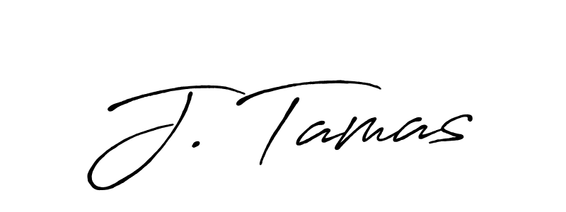 Design your own signature with our free online signature maker. With this signature software, you can create a handwritten (Antro_Vectra_Bolder) signature for name J. Tamas. J. Tamas signature style 7 images and pictures png