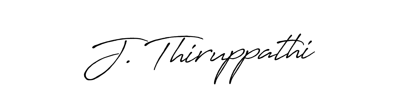 How to make J. Thiruppathi signature? Antro_Vectra_Bolder is a professional autograph style. Create handwritten signature for J. Thiruppathi name. J. Thiruppathi signature style 7 images and pictures png