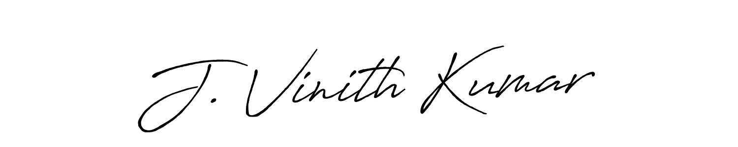 This is the best signature style for the J. Vinith Kumar name. Also you like these signature font (Antro_Vectra_Bolder). Mix name signature. J. Vinith Kumar signature style 7 images and pictures png